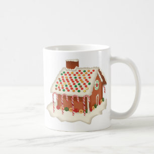 Candy Gingerbrei Hütte Weihnachten Weihnachten Wei Tasse