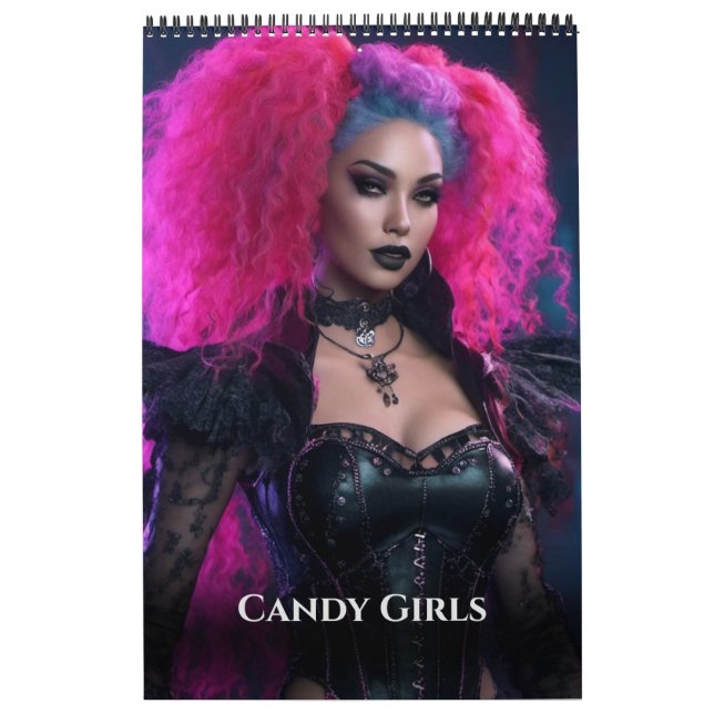 Candy Girls von Ivy und Bat Art Kalender (Titelbild)