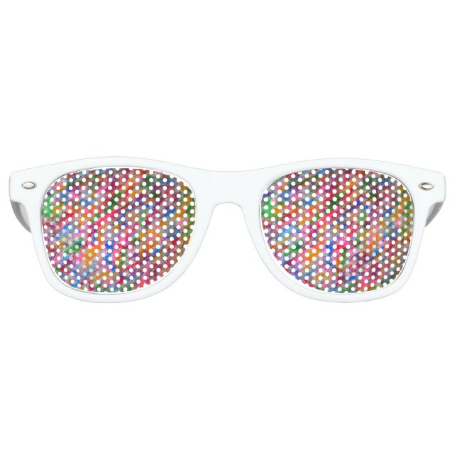 Candy Glitzer Sonnenbrille (Vorderseite)