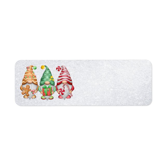 Candy Gnomes Address Labels (Vorne)