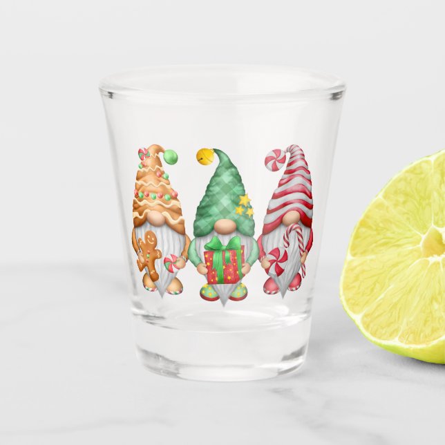Candy Gnomes Shot Glass Schnapsglas (Vorderseite)