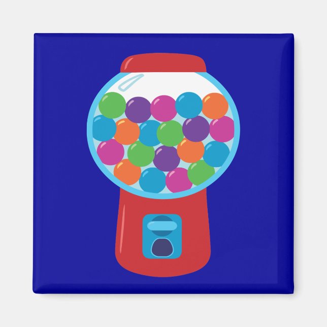 Candy Gumball Machine Magnet (Vorne)