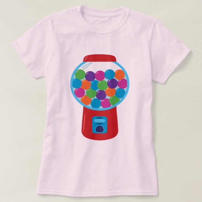 Candy Gumball Machine T-Shirt (Design vorne)