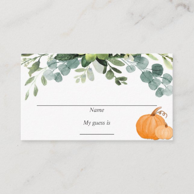 Candy Guting Spielkarten Begleitkarte (Vorderseite)