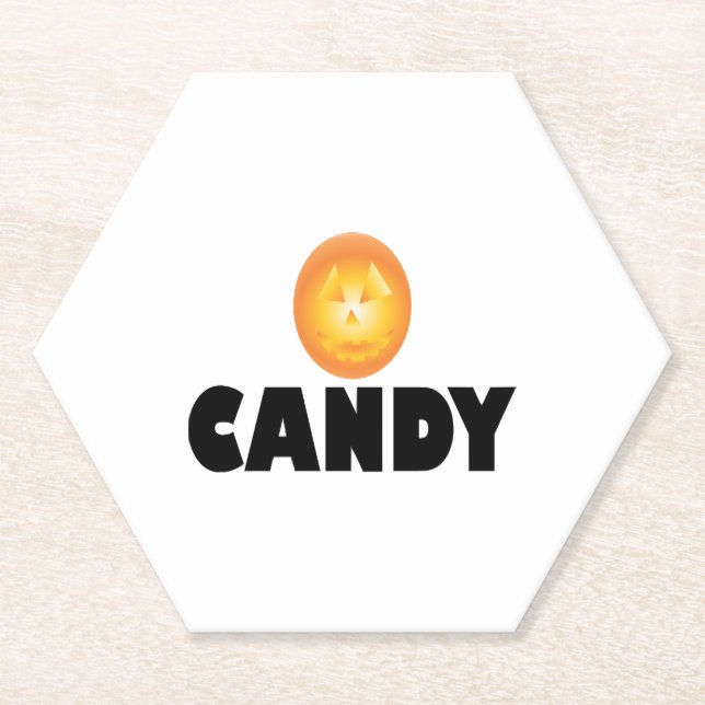 Candy Halloween Untersetzer (Vorderseite)