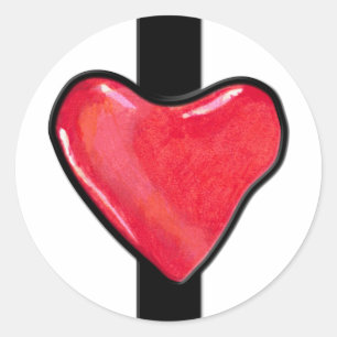 Candy Heart 1 Aufkleber