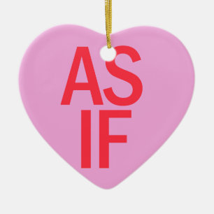 Candy Heart - AS IF Keramik Ornament