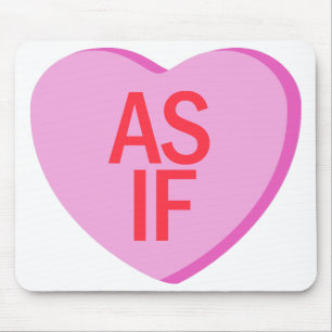 Candy Heart - AS IF Mousepad