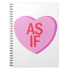 Candy Heart - AS IF Notizblock