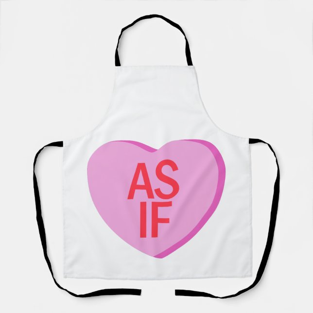 Candy Heart - AS IF Schürze (Vorderseite)