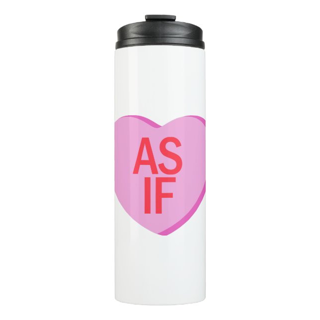Candy Heart - AS IF Thermosbecher (Vorderseite)