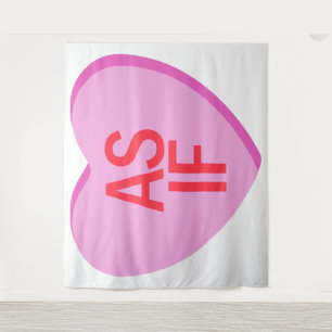 Candy Heart - AS IF Wandteppich