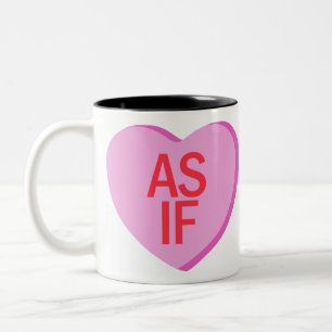 Candy Heart - AS IF Zweifarbige Tasse