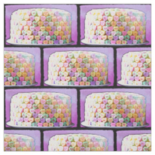 Candy Heart Cake Stoff