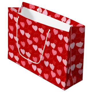 Candy Heart Cascade Große Geschenktüte
