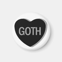 Candy Heart - Goth Magnet