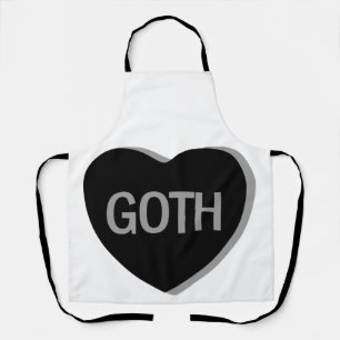 Candy Heart - Goth Schürze