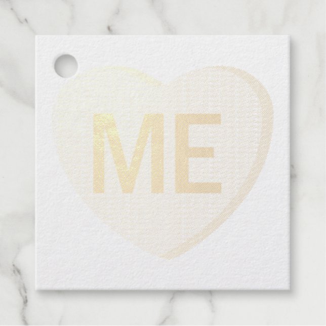 Candy Heart - ME Geschenkanhänger (Vorderseite)