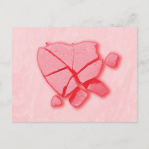 Candy Heart Postkarte