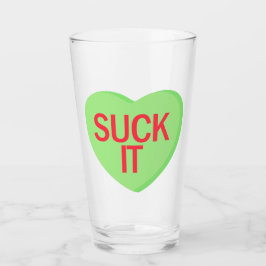 Candy Heart - SIND ZUM KOTZEN IT Glas