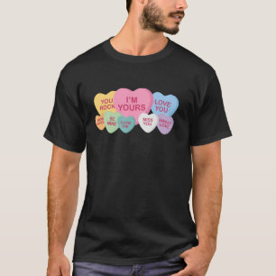 Candy Heart Sweet Liebe Happy Valentine's Day Coup T-Shirt