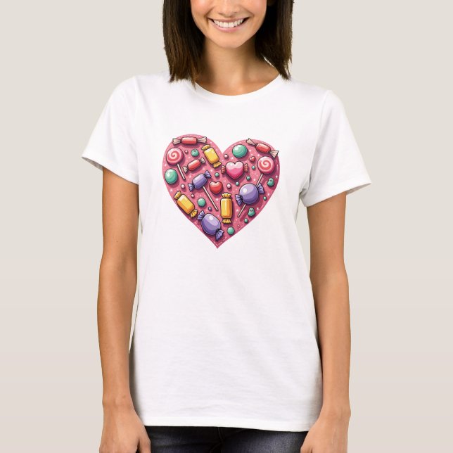 Candy Heart T-Shirt (Vorderseite)
