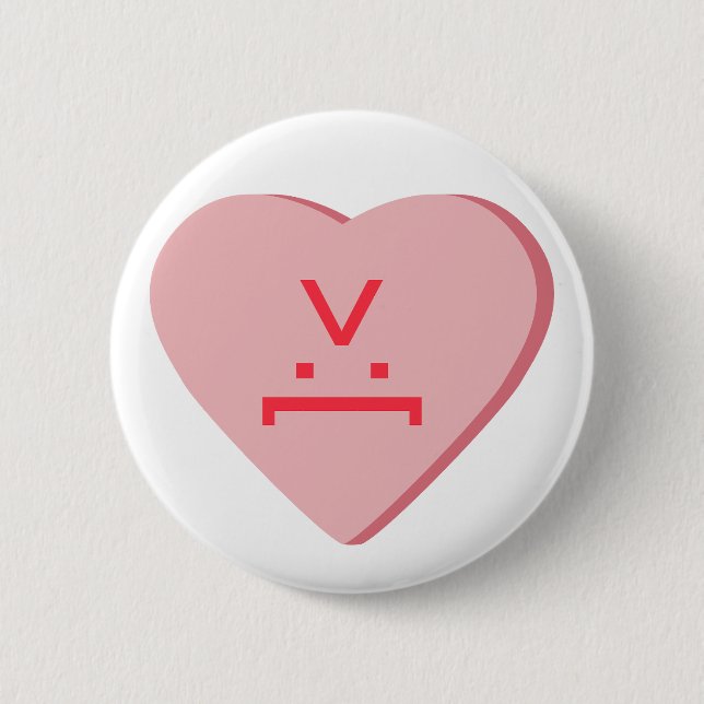 Candy Heart - Teufelskreis Button (Vorderseite)