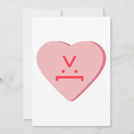 Candy Heart - Teufelskreis Feiertagskarte