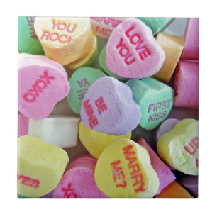 Candy Hearts Fliese