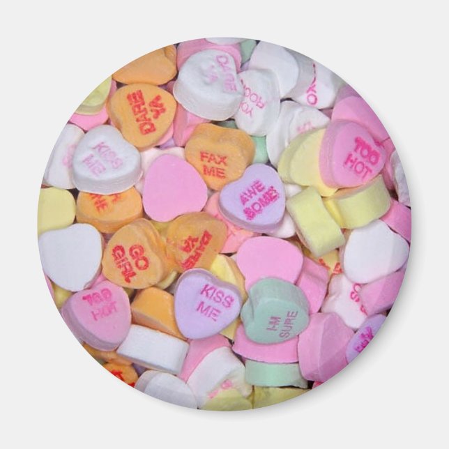 Candy Hearts Magnet (Vorne)