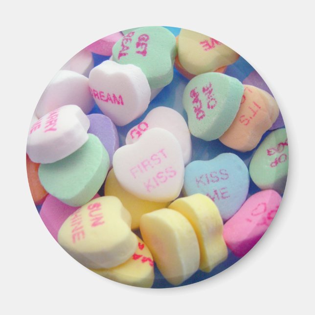 Candy Hearts Magnet (Vorne)