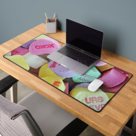 Candy Hearts Schreibtischunterlage