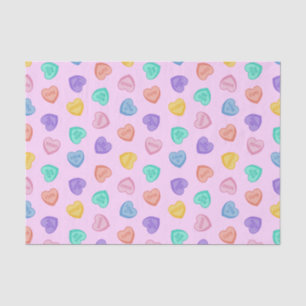 Candy Hearts Seidenpapier