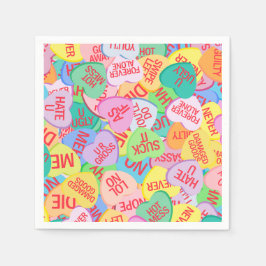 Candy Hearts V. 2.0 Serviette