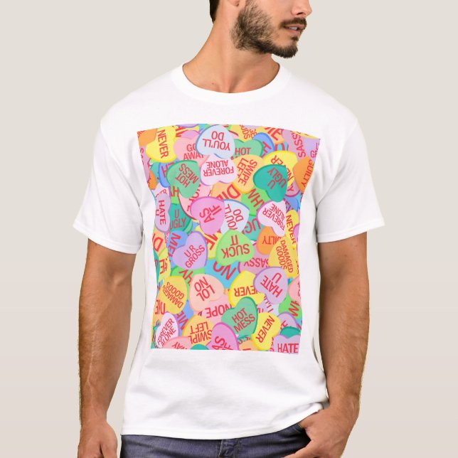 Candy Hearts V. 2.0 T-Shirt (Vorderseite)