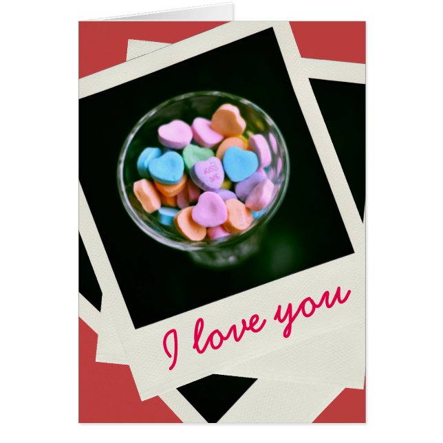 Candy Hearts, Valentine, Liebe, Fotografie (Vorne)