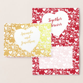 Candy hört für immer zusammen folienkarte