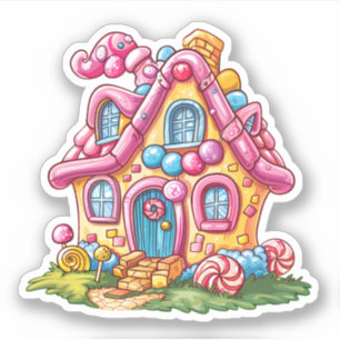 Candy House Aufkleber