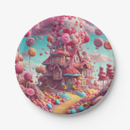 Candy House Pappteller