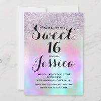 Candy Ink Liquid Marble Glitzer Sweet 16