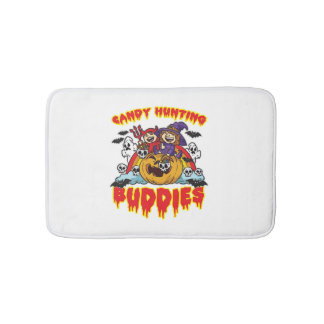Candy Jagd Buddies Halloween Zwillingskostüm Badematte