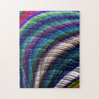 Candy Kariert Fraktal Puzzle