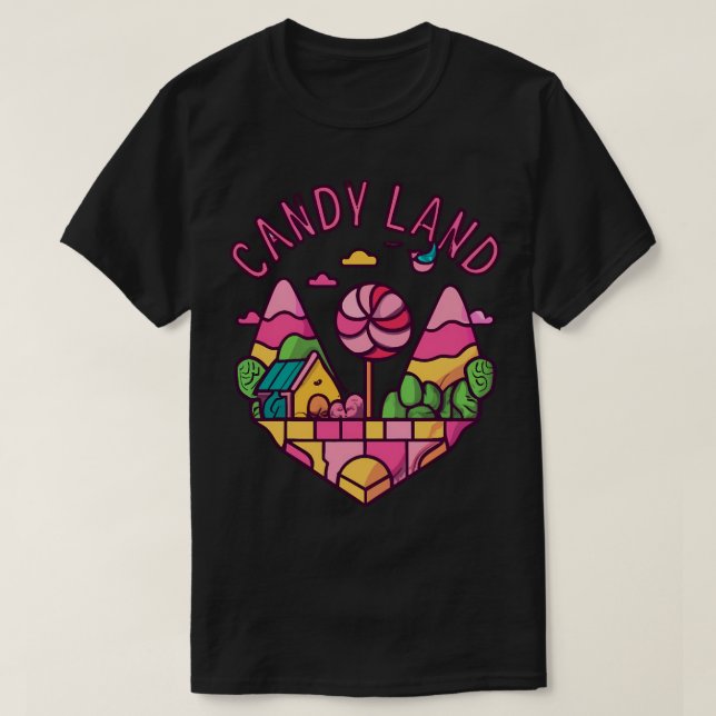 Candy Land (16) T-Shirt (Design vorne)