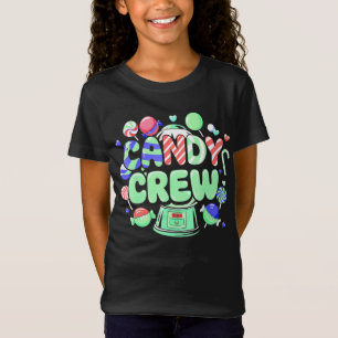 Candy Land Candy Crew Dekorationen Süßigkeiten T-Shirt