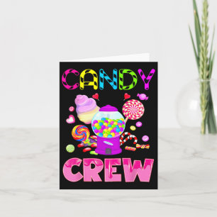 Candy Land Candy Crew Dekorationen Sweetie Candy S Karte