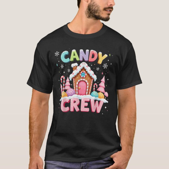 Candy Land Candy Crew Dekorationen Sweetie Candy S T-Shirt (Vorderseite)