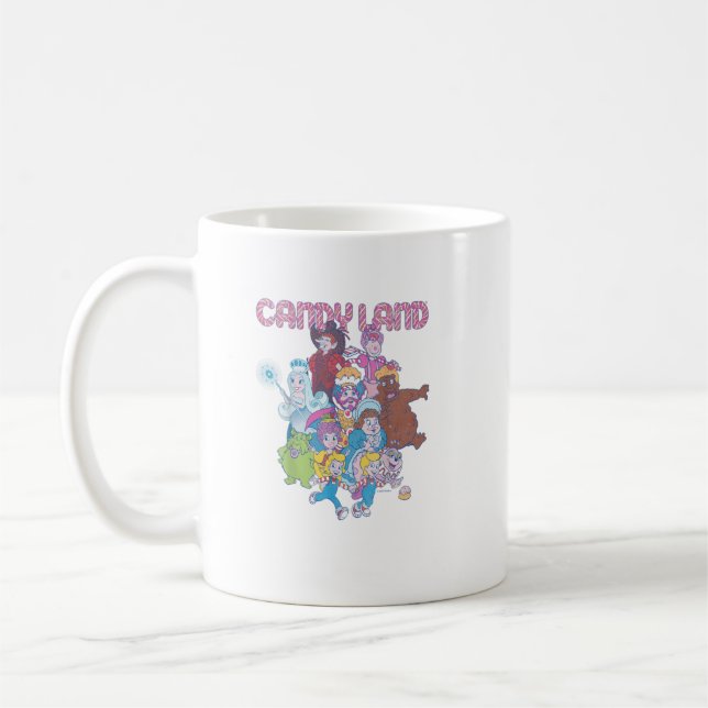 Candy Land Group Shooting Logo Kaffeetasse (Links)