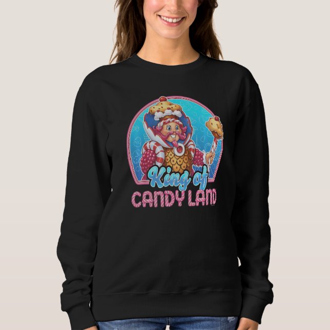Candy Land King of Candy Land Portrait Sweatshirt (Vorderseite)