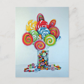 Candy Land Postkarte