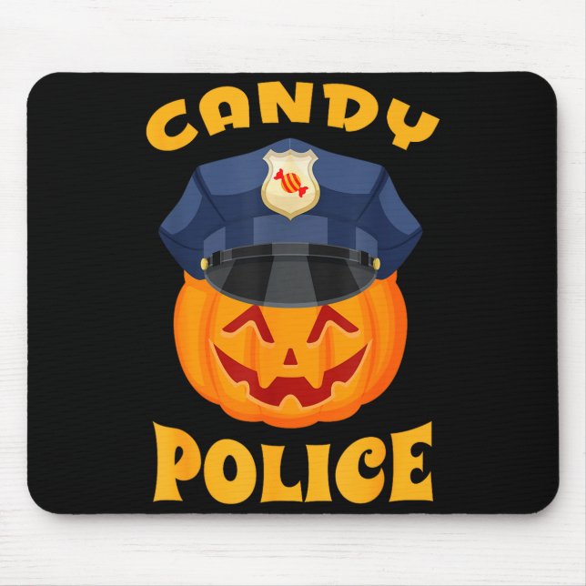 Candy Lice Halloween Party Trick Or Treat Security Mousepad (Vorne)